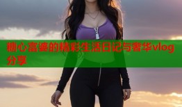 糖心富婆的精彩生活日记与奢华vlog分享