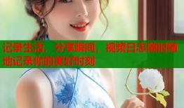 记录生活，分享瞬间，视频日志随时随地记录你的美好时刻