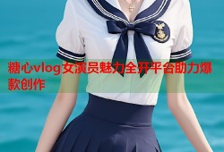 糖心vlog女演员魅力全开平台助力爆款创作