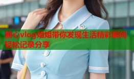 糖心vlog姐姐带你发现生活精彩瞬间轻松记录分享