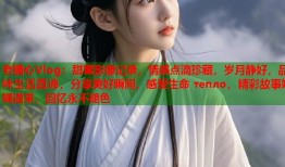 老糖心Vlog：甜蜜影像记录，情感点滴珍藏，岁月静好，品味生活真谛，分享美好瞬间，感受生命 тепло，精彩故事娓娓道来，回忆永不褪色