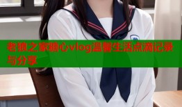老狼之家糖心vlog温馨生活点滴记录与分享