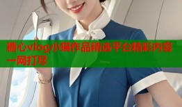 糖心vlog小猫作品精选平台精彩内容一网打尽