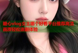 糖心vlog女主哪个好看平台推荐高清画质轻松追剧体验