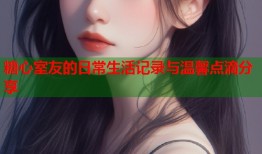 糖心室友的日常生活记录与温馨点滴分享