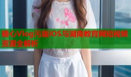 糖心Vlog污版iOS与湖南教育网短视频资源全解析