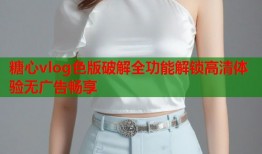 糖心vlog色版破解全功能解锁高清体验无广告畅享