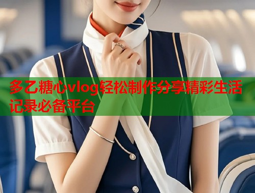 多乙糖心vlog轻松制作分享精彩生活记录必备平台