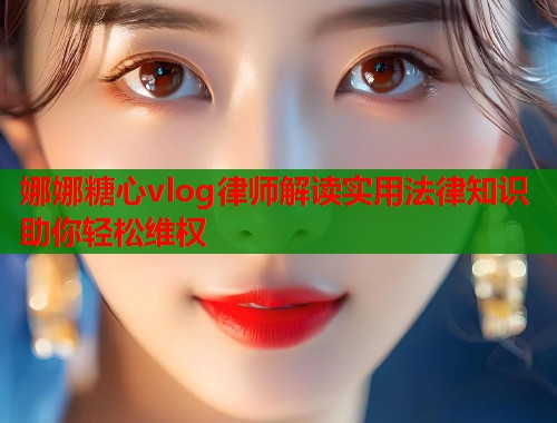 娜娜糖心vlog律师解读实用法律知识助你轻松维权