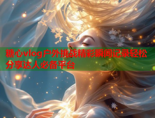糖心vlog户外挑战精彩瞬间记录轻松分享达人必备平台