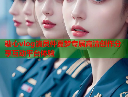 糖心vlog演员仲夏梦专属高清创作分享互动平台体验