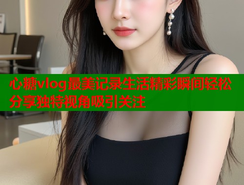心糖vlog最美记录生活精彩瞬间轻松分享独特视角吸引关注