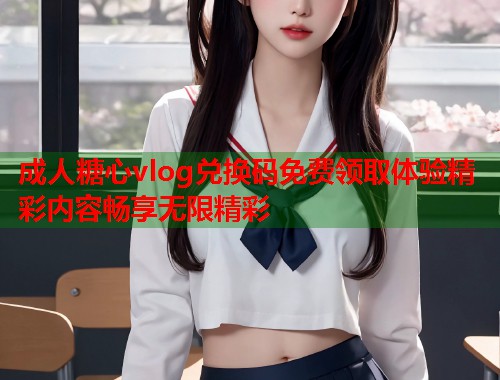 成人糖心vlog兑换码免费领取体验精彩内容畅享无限精彩