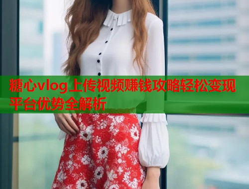 糖心vlog上传视频赚钱攻略轻松变现平台优势全解析