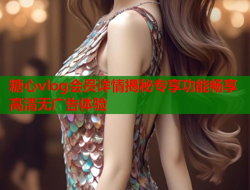 糖心vlog会员详情揭秘专享功能畅享高清无广告体验
