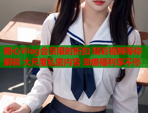 糖心Vlog会员限时折扣 精彩视频等你解锁 大尺度私密内容 劲爆福利享不停