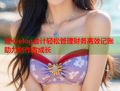 糖心vlog会计轻松管理财务高效记账助力创作者成长