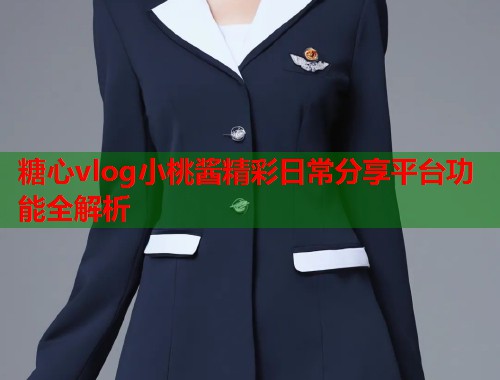 糖心vlog小桃酱精彩日常分享平台功能全解析