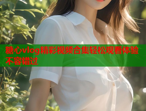 糖心vlog精彩视频合集轻松观看体验不容错过