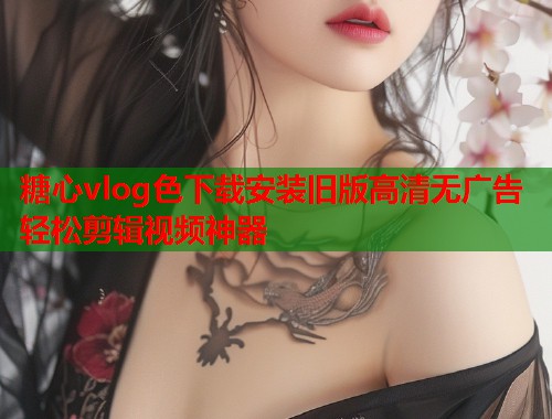 糖心vlog色下载安装旧版高清无广告轻松剪辑视频神器
