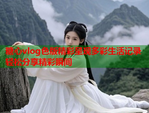 糖心vlog色版精彩呈现多彩生活记录轻松分享精彩瞬间