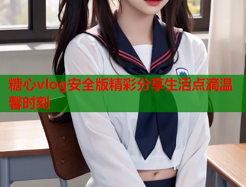 糖心vlog安全版精彩分享生活点滴温馨时刻