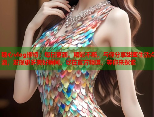 糖心vlog推特：每日更新，精彩不断，与你分享甜蜜生活点滴，发现更多美好瞬间，尽在官方频道，等你来探索