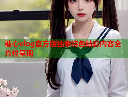 糖心vlog官方版独家特色精彩内容全方位呈现