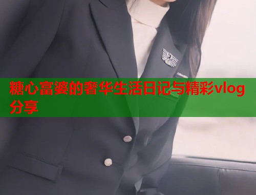 糖心富婆的奢华生活日记与精彩vlog分享