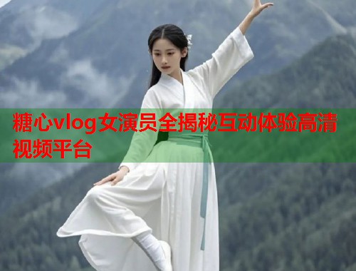 糖心vlog女演员全揭秘互动体验高清视频平台